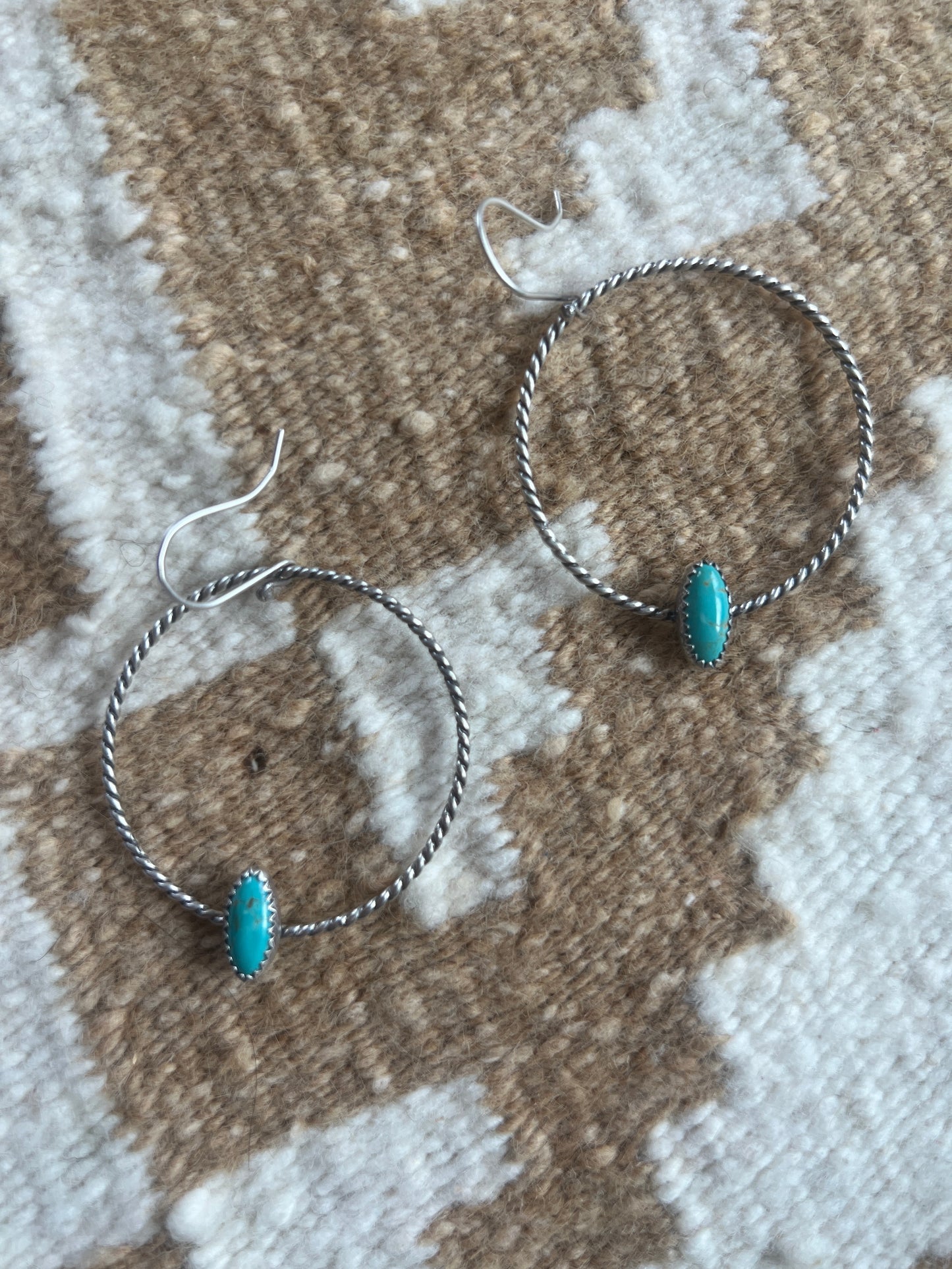 Lone Mountain Twist Hoops
