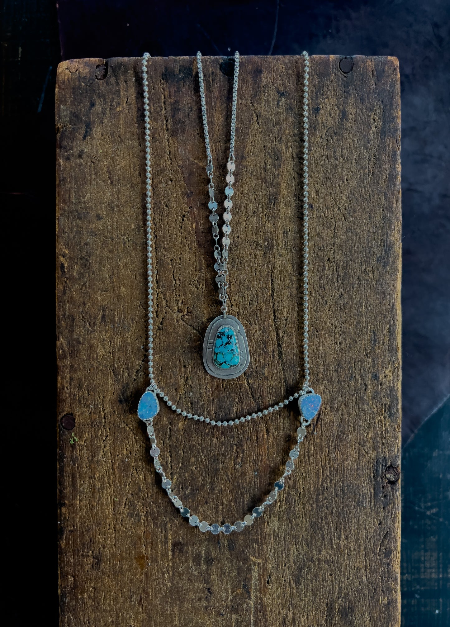 Cloud Mountain Turquoise Necklace