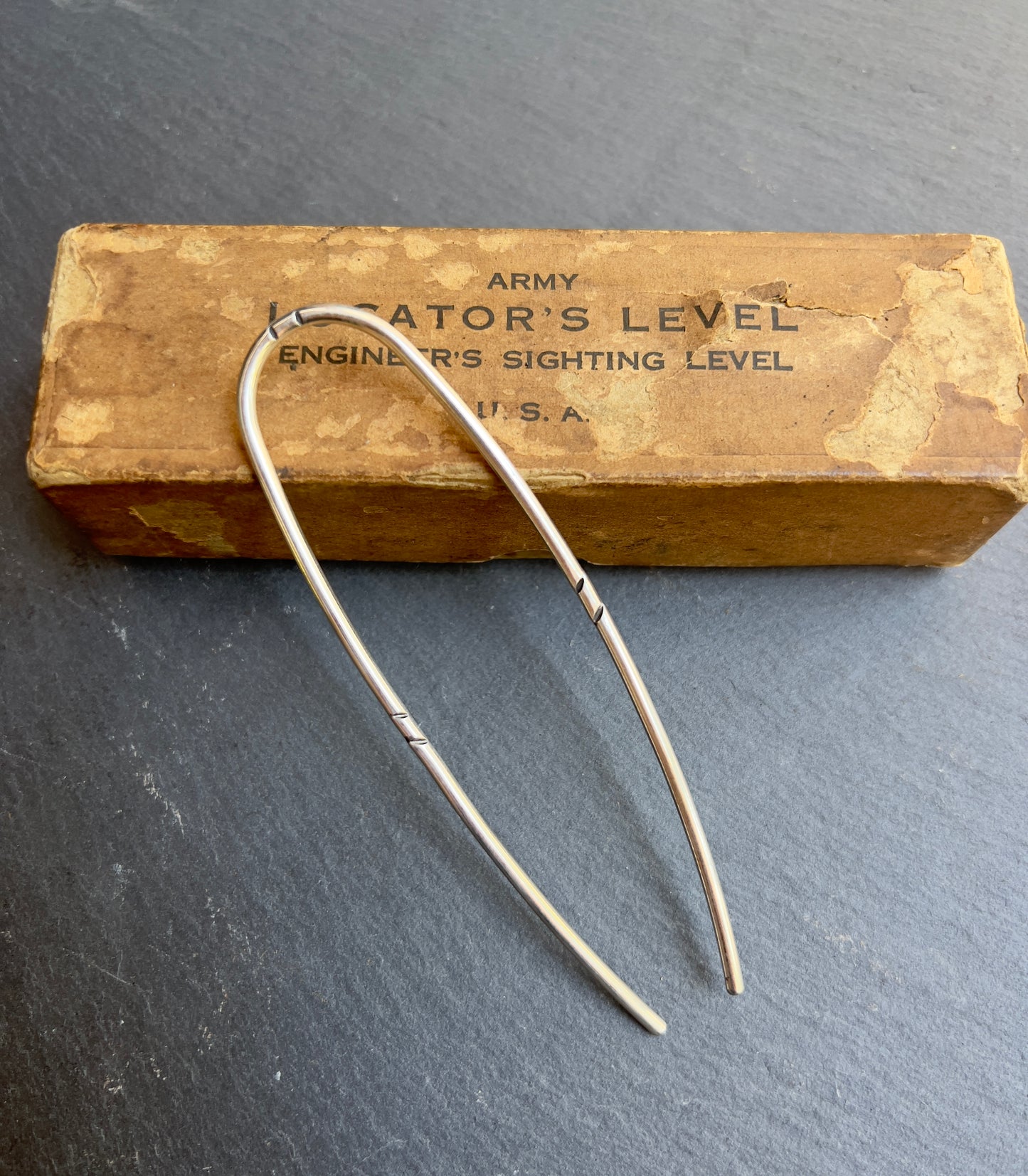 Silver French Pin