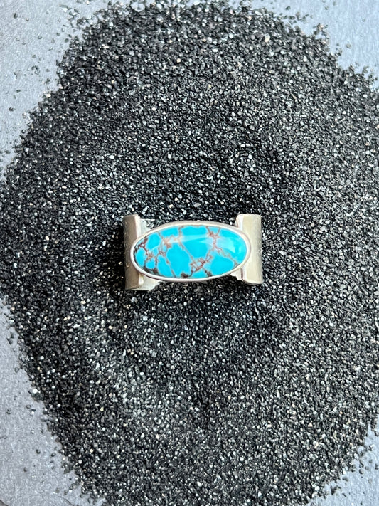Egyptian Turquoise Dot Ring