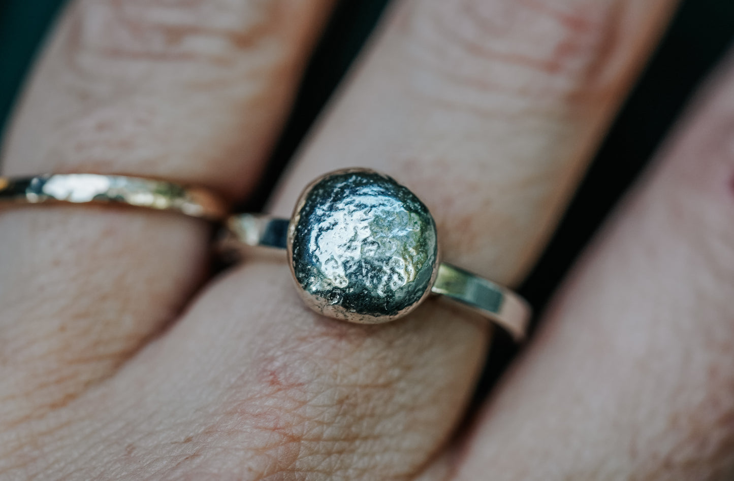 Large Recycled Silver Ring