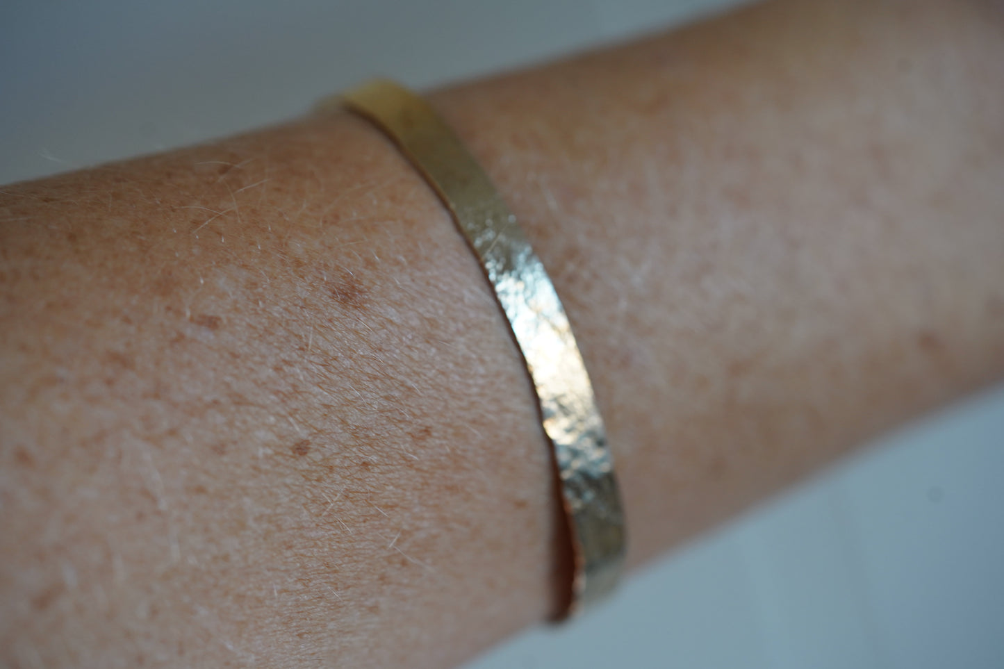 Gold Relic Scrolls Cuff