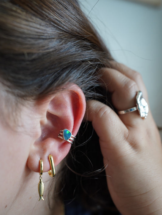 Opal Ear Cuff